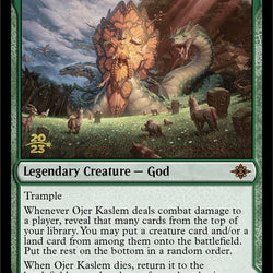 Ojer Kaslem, Deepest Growth // Temple of Cultivation [The Lost Caverns of Ixalan Prerelease Cards]