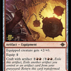 Dire Flail // Dire Blunderbuss [The Lost Caverns of Ixalan Prerelease Cards]
