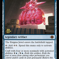 The Enigma Jewel // Locus of Enlightenment [The Lost Caverns of Ixalan Prerelease Cards]
