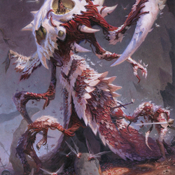 Grist, the Hunger Tide // Grist, the Hunger Tide (AMH2-056) (Borderless) [Modern Horizons 2 Art Series]