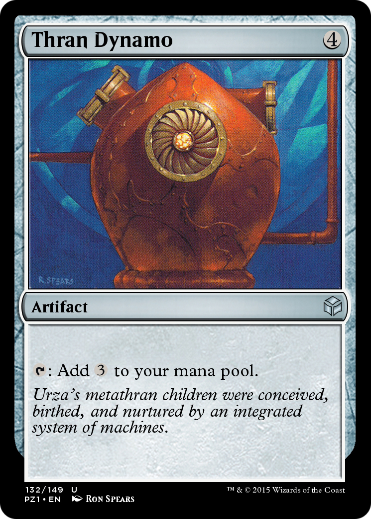 Thran Dynamo (PZ1-132) [Legendary Cube Prize Pack]