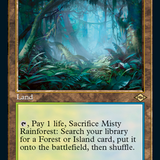 Misty Rainforest (Retro) [Modern Horizons 2]