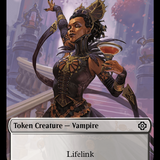 Vampire (0014) // Vampire Demon Double-Sided Token [The Lost Caverns of Ixalan Commander Tokens]