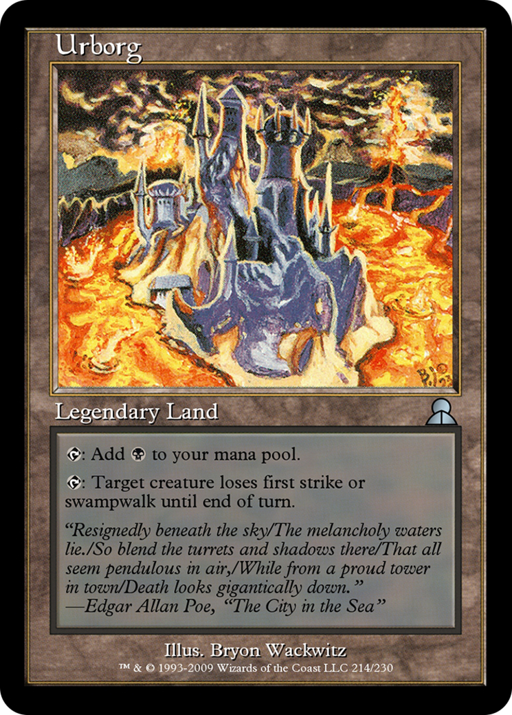 Urborg (ME3-214) [Masters Edition III] Foil