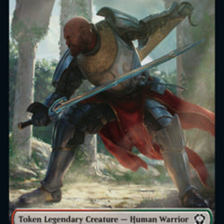 Phyrexian // Stangg Twin Double-Sided Token [Dominaria United Tokens]