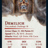 Demilich Art Card [Dungeons & Dragons: Adventures in the Forgotten Realms Art Series]