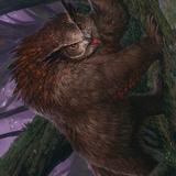 Owlbear // Owlbear (AAFR-015) (Borderless) [Adventures in the Forgotten Realms Art Series] Foil