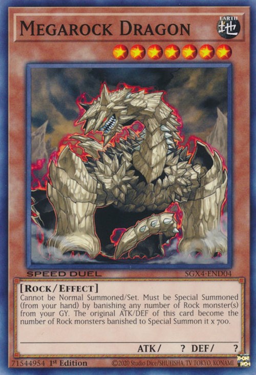 Megarock Dragon [SGX4-END04] Common
