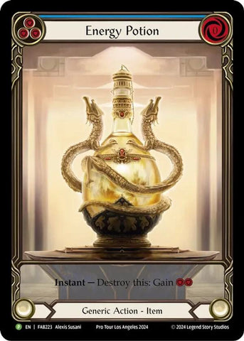 CGC 10 Energy Potion Cold Foil Promo - FAB223
