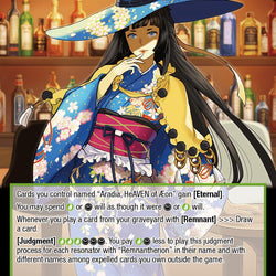 Utsunes, Phosphorescent Priestess // Remnantheos Utsunes (TTT-043 JR) [Thoth of the Trinity]