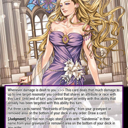 Gandennia, Witch of Sympathy // Gandennia, Empress of Empathy (TTT-051 JR) [Thoth of the Trinity]