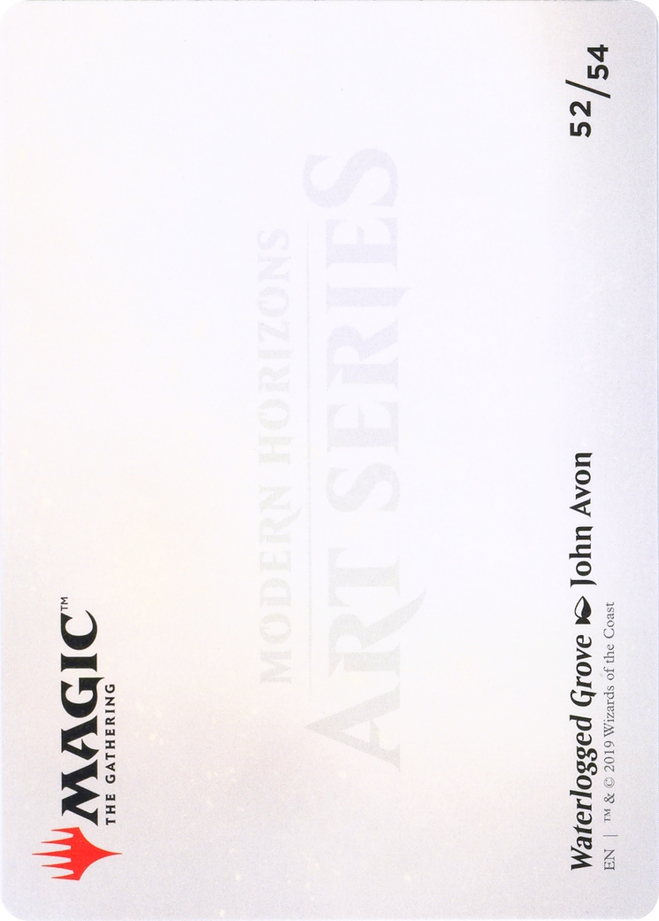 Waterlogged Grove // Waterlogged Grove (AMH1-052) (Borderless) [Modern Horizons Art Series]