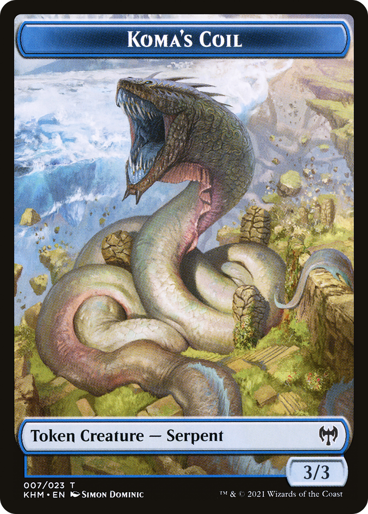 Koma's Coil (TKHM-007) [Kaldheim Tokens]