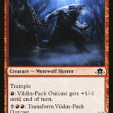Vildin-Pack Outcast // Dronepack Kindred [Eldritch Moon]