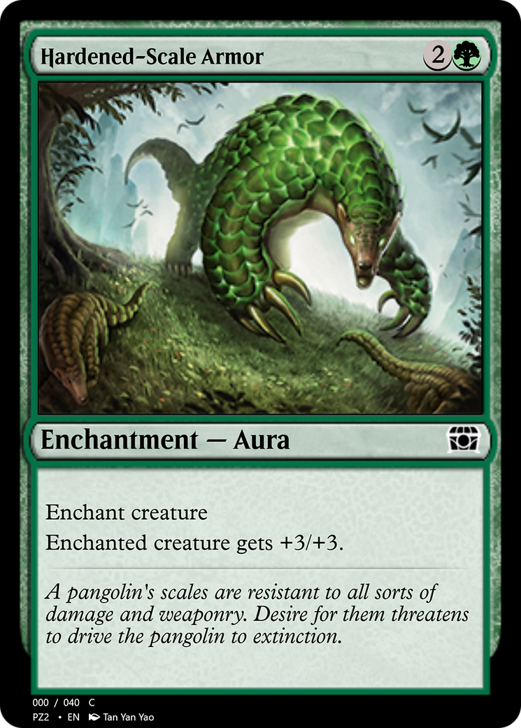 Hardened-Scale Armor (PZ2-70787) [Treasure Chest] Foil