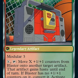 Blaster, Combat DJ // Blaster, Morale Booster [Transformers]