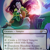 Bloodline Keeper // Lord of Lineage (Borderless) [Secret Lair: From Cute to Brute]