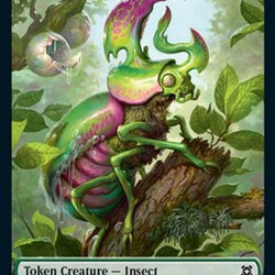 Human // Insect Double-Sided Token [Challenger Decks 2021 Tokens]