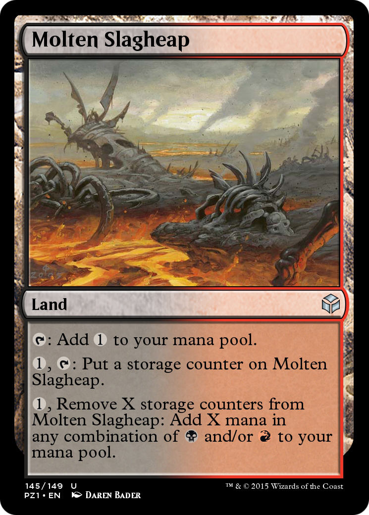 Molten Slagheap (PZ1-145) [Legendary Cube Prize Pack]