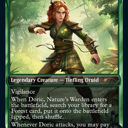 Doric, Nature's Warden // Doric, Owlbear Avenger [Secret Lair Drop Series]