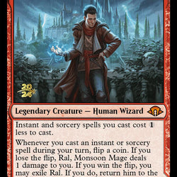 Ral, Monsoon Mage [Modern Horizons 3 Prerelease Promos]