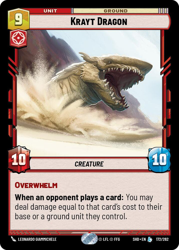 Krayt Dragon (172/262) (172/262) [Shadows of the Galaxy]