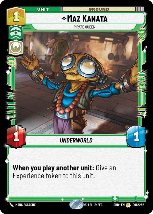 Maz Kanata - Pirate Queen (096/262) (096/262) [Shadows of the Galaxy]