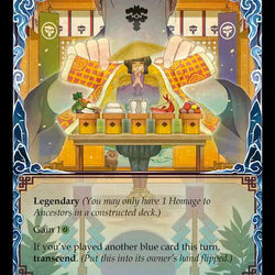 Homage to Ancestors // Inner Chi [LGS283] (Promo)  Rainbow Foil