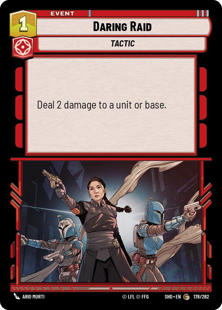 Daring Raid (178/262) (178/262) [Shadows of the Galaxy]