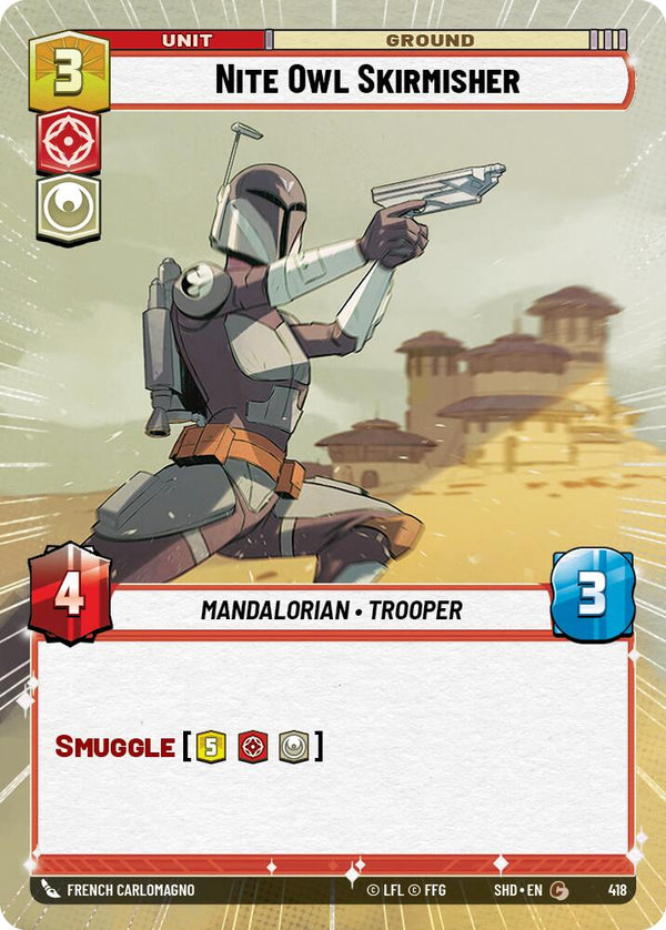Nite Owl Skirmisher (418) (Hyperspace) (418) [Shadows of the Galaxy]