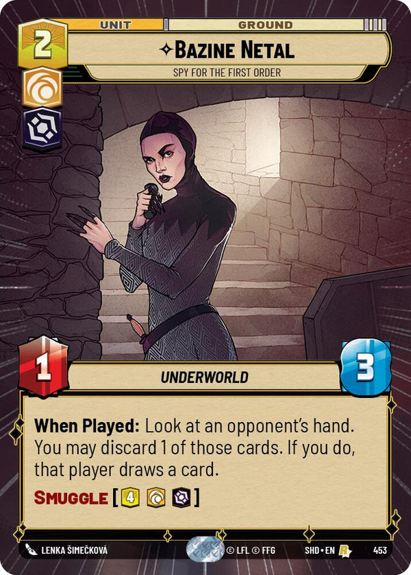 Bazine Netal - Spy for the First Order (453) (Hyperspace) (453) [Shadows of the Galaxy]