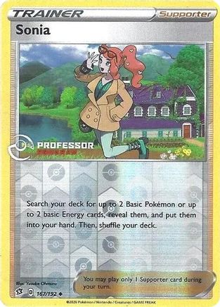 Sonia - 167/192 (2022) [Professor Program Promos] - Reverse Holofoil