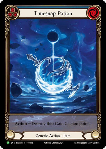 CGC 9 Timesnap Potion Cold Foil Promo - FAB224
