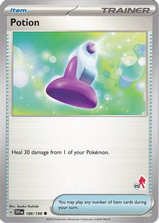 Potion (188/198) (Armarouge Stamp #25) [Battle Academy 2024]