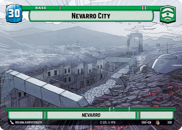 Nevarro City // Shield (300 // T04) (Hyperspace) (300 // T04) [Shadows of the Galaxy]