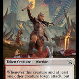 Warrior // Phyrexian Hydra (0012) Double-Sided Token [March of the Machine Tokens]