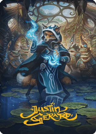 Jace, the Mind Sculptor Art Card (Gold-Stamped Signature) (ASBLB-049) [Art Series: Bloomburrow]