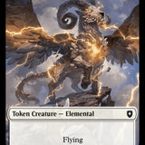 Elemental // Cat Double-Sided Token [Bloomburrow Commander Tokens]