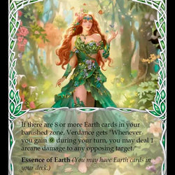 Verdance, Thorn of the Rose (Marvel) [ROS013] (Rosetta)  Cold Foil