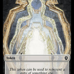 Otter // Copy Double-Sided Token [Bloomburrow Tokens]