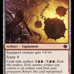 Dire Flail [The Lost Caverns of Ixalan]