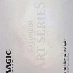 Sarulf's Packmate // Sarulf's Packmate (ASKHM-051) (Borderless) [Art Series: Kaldheim]