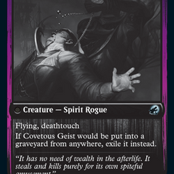Covert Cutpurse // Covetous Geist [Innistrad: Double Feature]