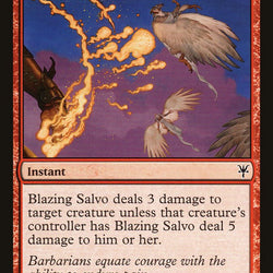 Blazing Salvo [Duel Decks: Sorin vs. Tibalt]
