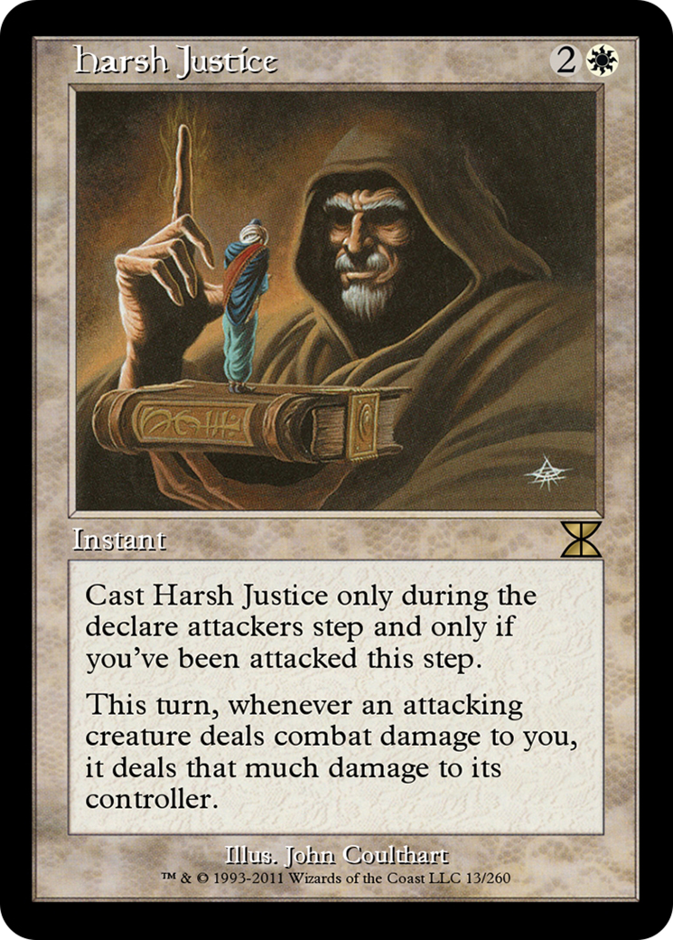 Harsh Justice (ME4-013) [Masters Edition IV]