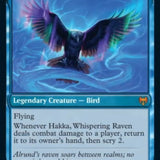 Alrund, God of the Cosmos // Hakka, Whispering Raven [Kaldheim]