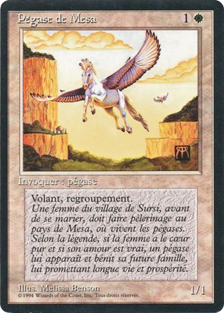 Mesa Pegasus (FBB-028) [Foreign Black Border]