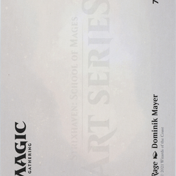 Urza's Rage // Urza's Rage (ASTX-079) (Borderless) [Strixhaven Art Series] Foil