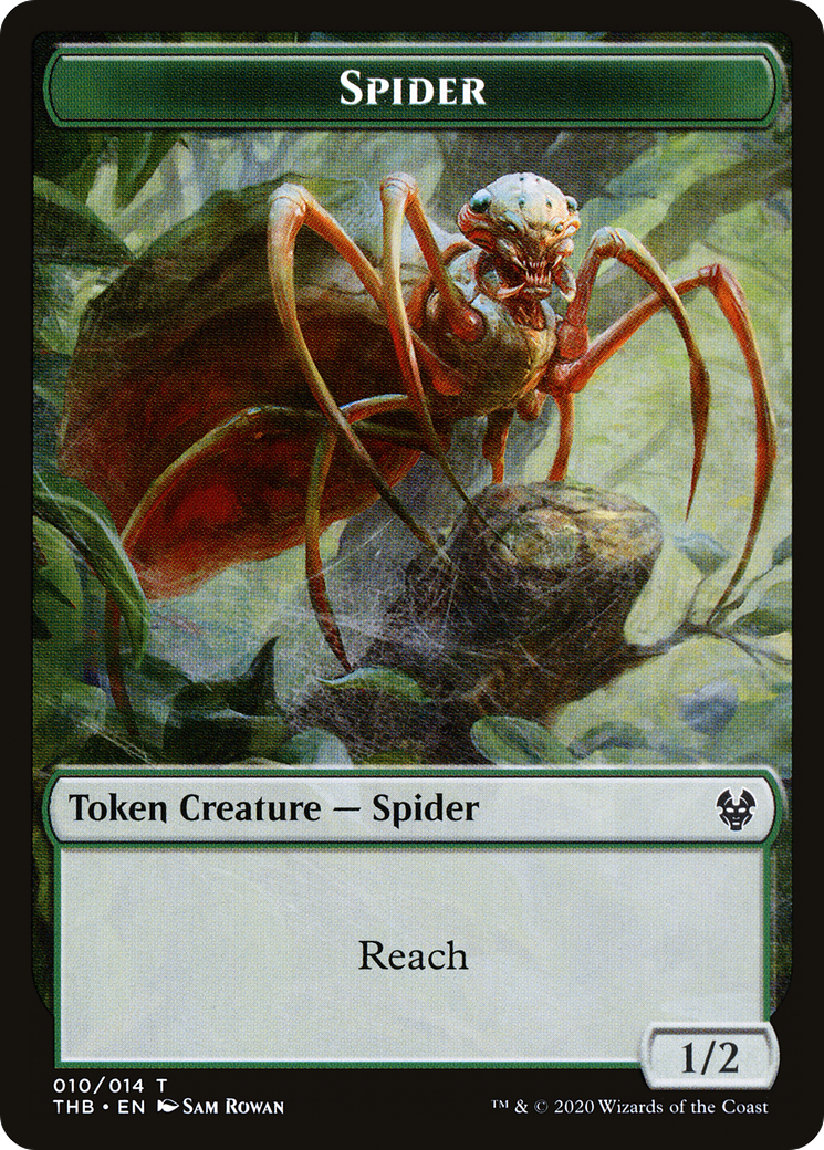 Spider (TTHB-010) [Theros Beyond Death Tokens]