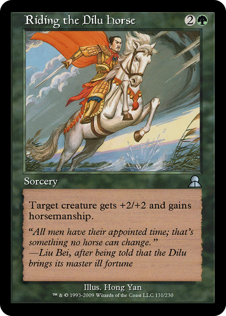 Riding the Dilu Horse (ME3-131) [Masters Edition III]